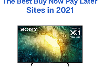 the best buy now pay later sites in 2021