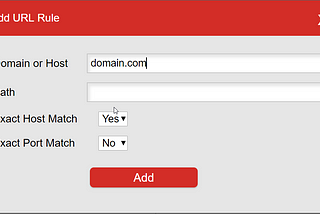 LastPass URL Rules