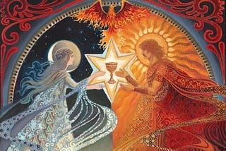 Rito para o Casamento Alquímico: A Sagrada União dos Princípios Divinos