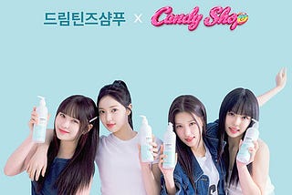 Global Blue Friends presents ‘Dream Teens’ shampoo with new girl group Candy Shop