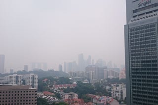 Singapore Haze, care of Indonesia