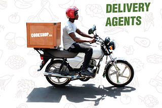 COOKSHOP IS HIRING DELIVERY AGENTS!