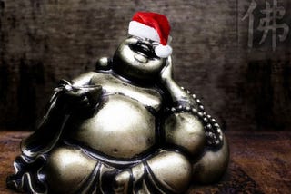 La historia detrás del Buda gordo y risueño