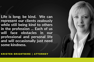 Attorney Spotlight | Q&A with Kristen Brightmire