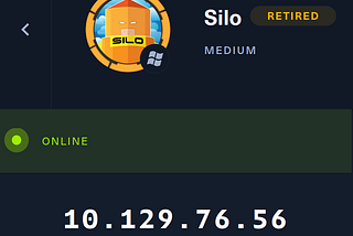 Hack The Box — Silo — without Metasploit (TJNull’s list for OSCP)
