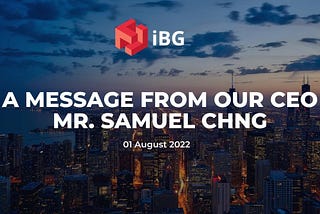 CEO Message August 2022