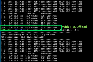 How to improve SSL/TLS performance with kTLS offload
