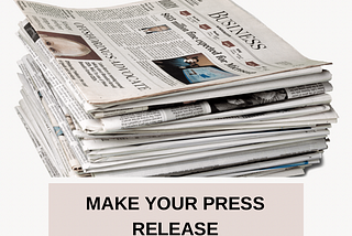 Make your press release press ready