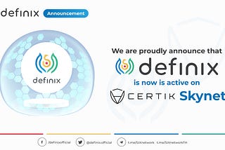 Definix by SIX Network is Entitled With The Skynet From CertiK