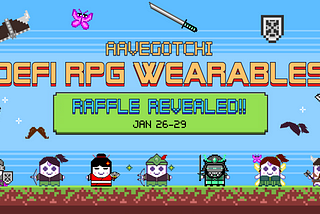 Aavegotchi DeFi RPG Wearables Raffle Revealed