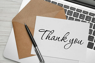 2024 Thank you notes
