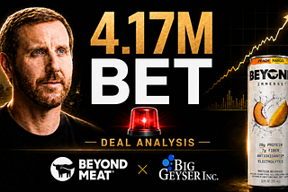 Beyond Meat Gives Big Geyser a Stake in the Beyond Immerse Rollout