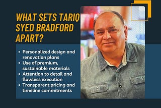 Tariq Syed Bradford Your Go-To House Renovator