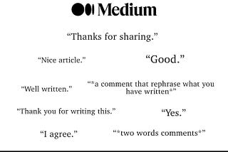 “Thanks for Sharing” — When Good Words Have Bland Intentions