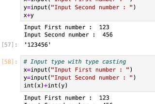 Python Basics (01) : Initialisation, string, complex number, dynamic-strong typing, input type