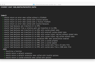 How to write tests for file-based Node.js modules