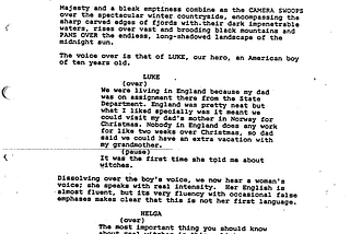 Page One: “The Witches” (1990)