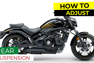 How To Adjust the Suspension (rear shock) on a Kawasaki Vulcan S