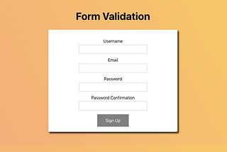Form Validation in React (2019)