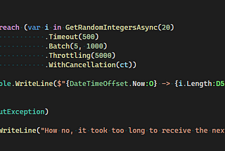 .NET — IAsyncEnumerable utility extensions