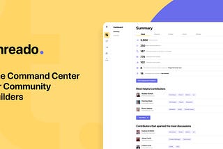 Why we invested in Threado — the Command Centre for the Community