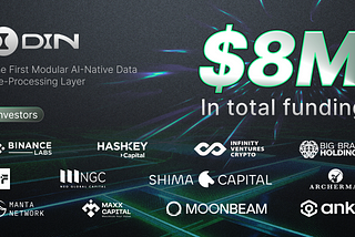 DIN Completes $4M Pre-Listing Round, Total Fundraising Reaches $8M