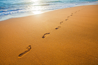 Footprints in the Sand