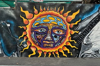 Street art in Long Beach, CA. Photo by Mark Tulin