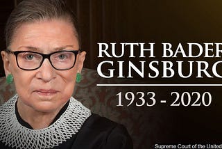 Women on iMiMatch are mourning the loss of Justice Ruth Bader Ginsburg.
