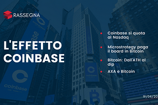 L’effetto Coinbase