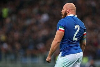 Rugby, Sei Nazioni: la grinta da capitano di Ghilraldini.