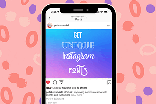 How to change the font on Instagram?