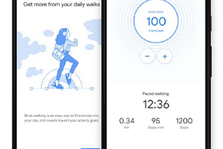 StressTech I Use!: Google Fit Paced Walking