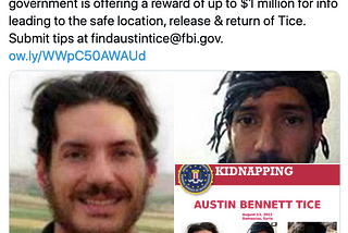 Austin Tice — The marine missing for eight years