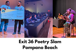 The Exit 36 poetry festival brings nationally ranked poets to Pompano Beach