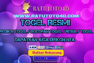 Togel Online, Togel Hongkong, Togel Singapore, Totobet Ratutoto4d