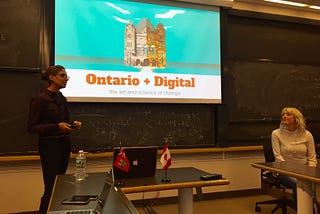 Ontario Digital goes to Harvard