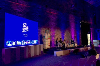 On Stage at the GoYouth Conference 2017 in Lisbon!