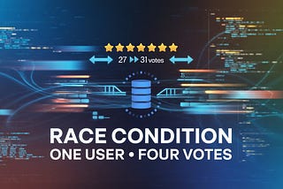 One User, Multiple Votes: A Race Condition