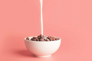 milk before cereal