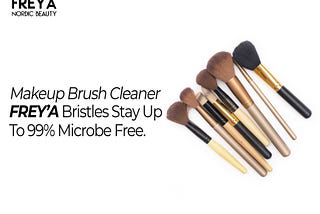 Antimicrobial Makeup Brush | FREY’A Nordic Beauty