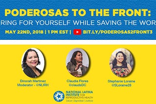 Tuesday 5/22 at 1PM ET: Caring for Yourself While Saving the World