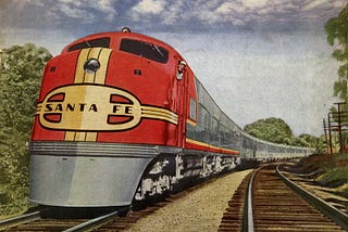 The Santa Fe Super Chief