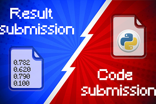 ML Challenges : result submission VS code submission