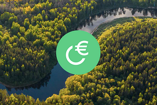 A Green Euro on the Blockchain