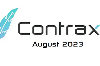 Contrax August 2023 Update