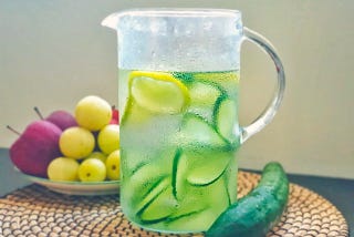 Cucumber water-What Happens When You Drink Cucumber Water?-@pulanigayanika