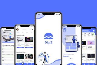 UX Case Study — DigiZ (Platform Pembelajaran Digital)