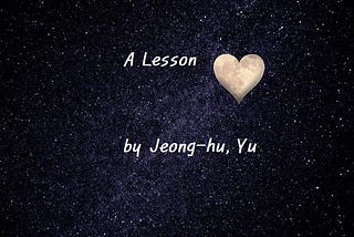 A Lesson