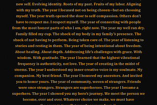The Year of Blessings (Poem)